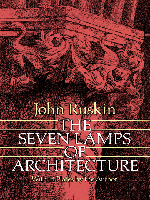 Cover image for The Seven Lamps of Architecture
